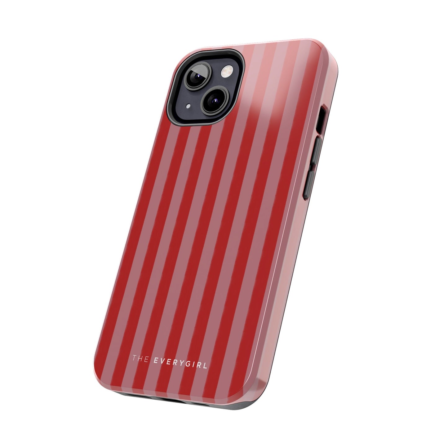 Red & Pink Stripes IPhone Case