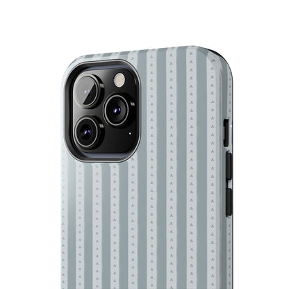 Muted Blue Stripe IPhone Case