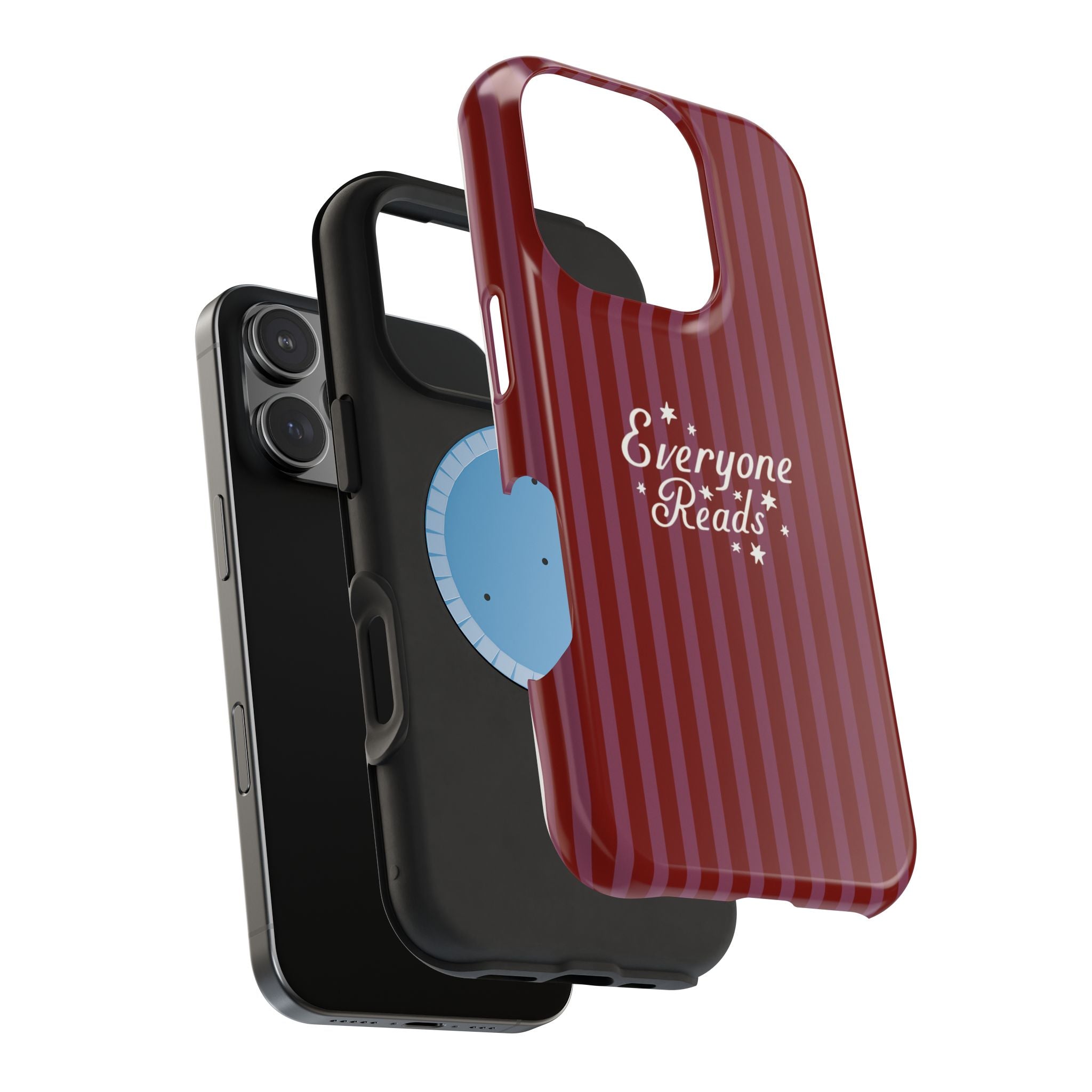 Everyone Reads Phone Case Maroon