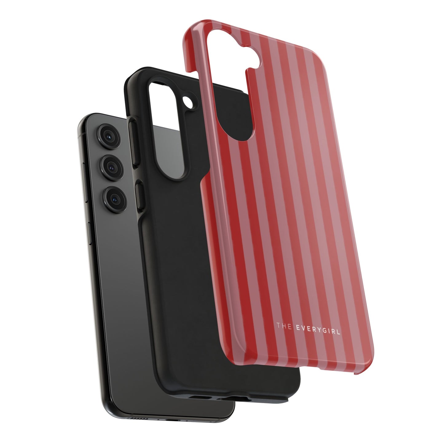 Red & Pink Stripes IPhone Case