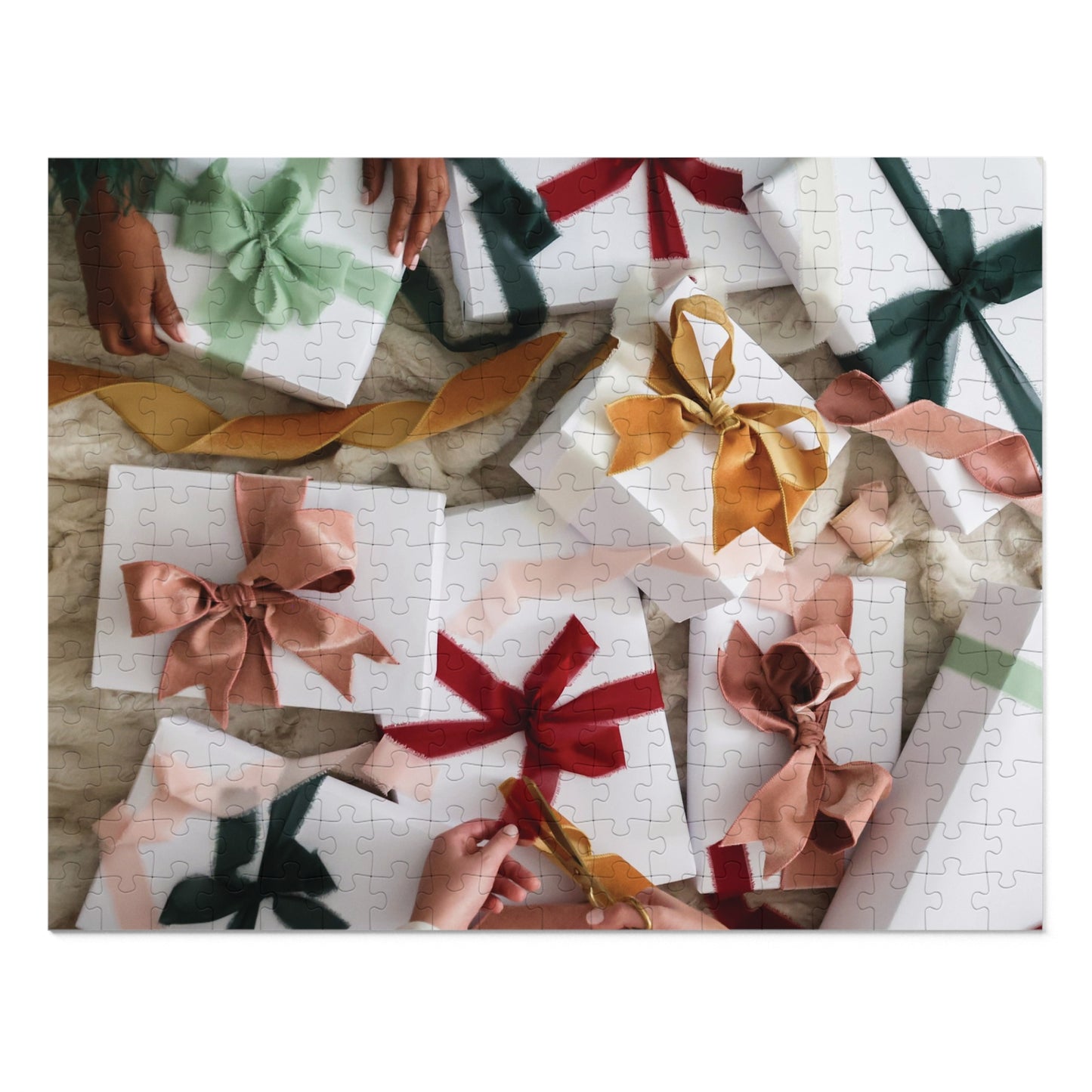 Classic Holiday Presents Puzzle