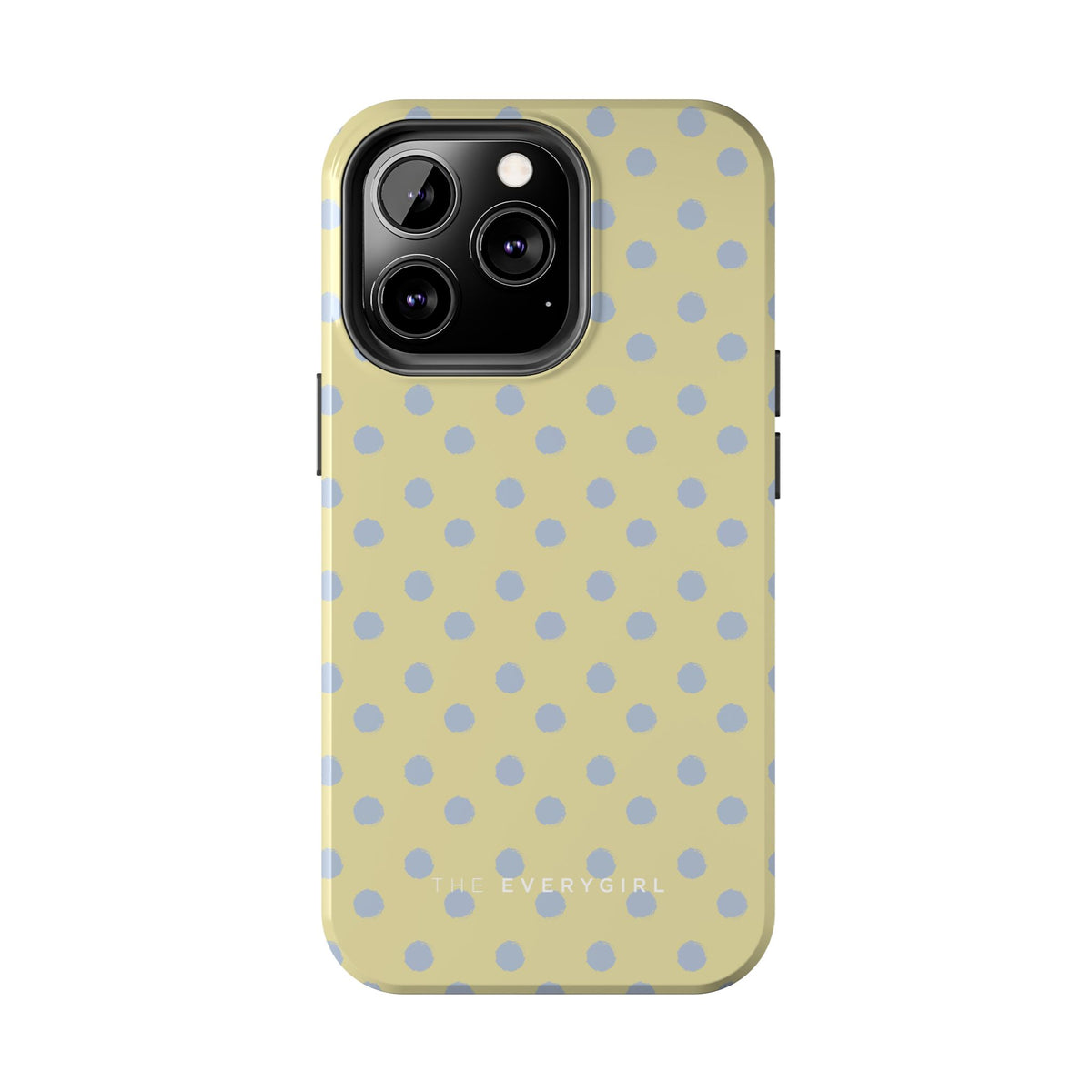 Yellow & Blue Polka Dots Phone Case