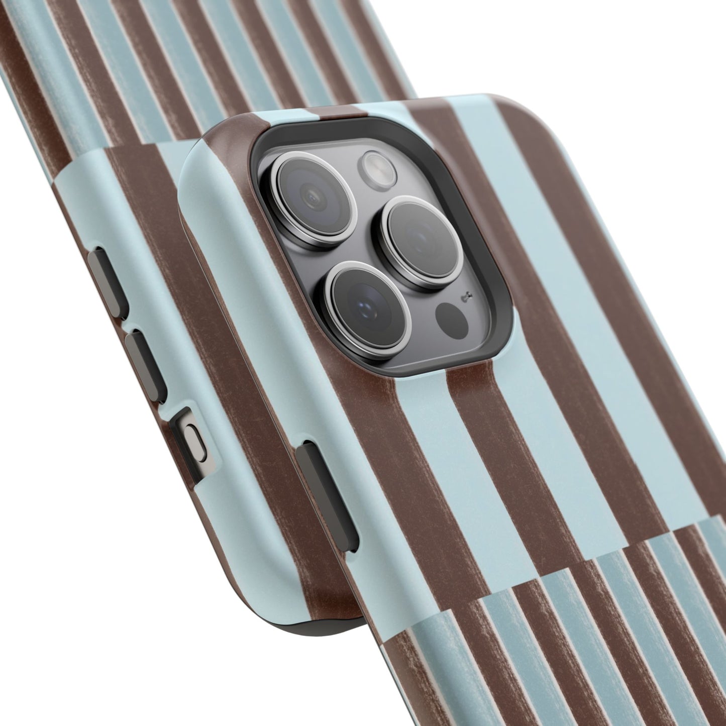 Blue & Brown Contrast Phone Case
