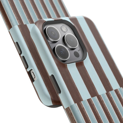 Blue & Brown Contrast Phone Case