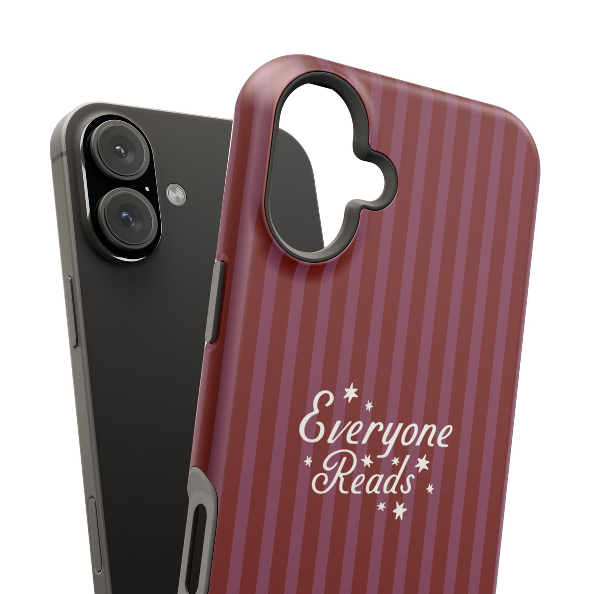 Everyone Reads Phone Case Maroon