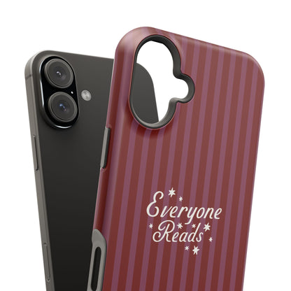 Everyone Reads Phone Case Maroon