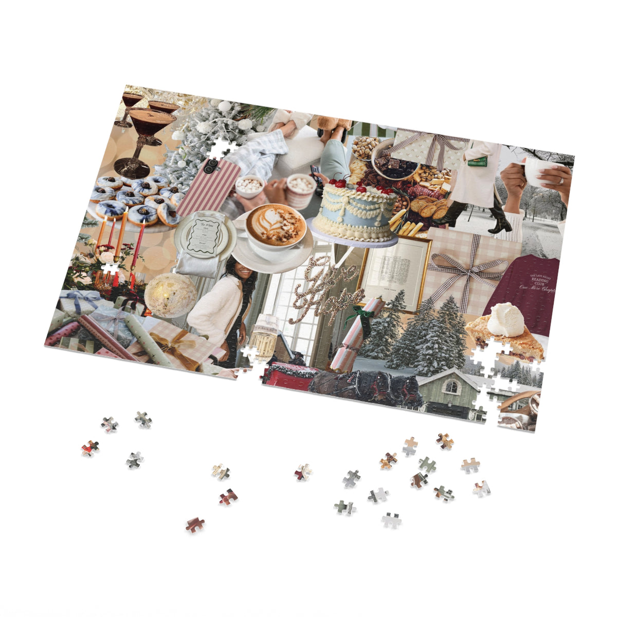 Everygirl Holiday Collage Puzzle