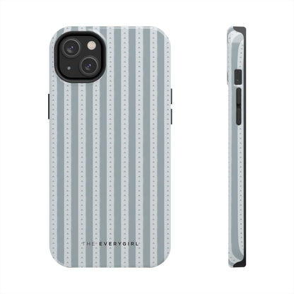 Muted Blue Stripe IPhone Case