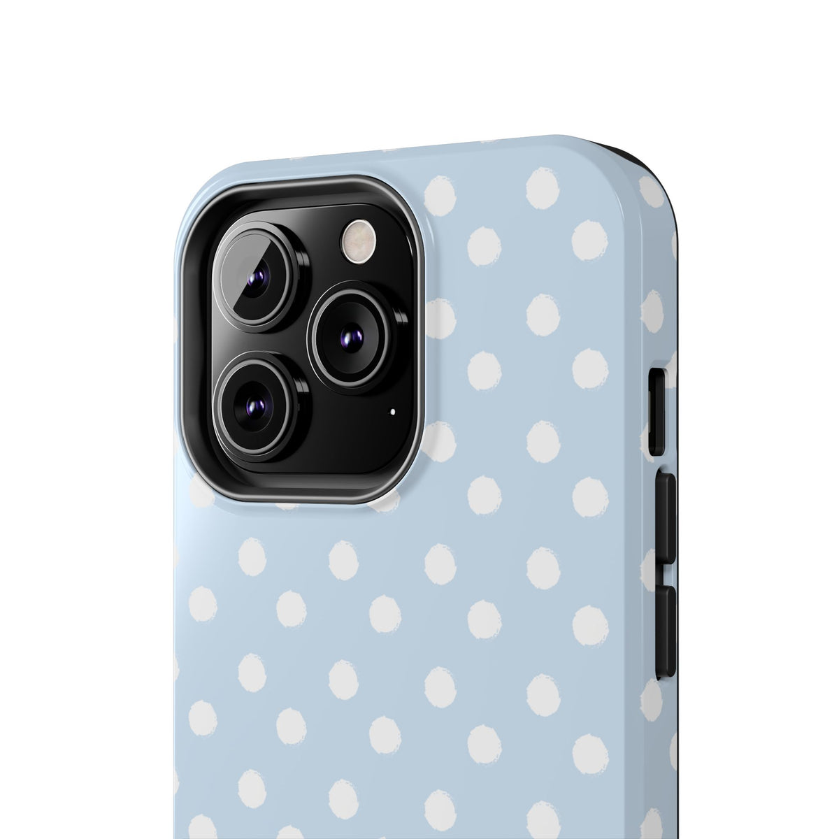 Blue & White Polka Dots Phone Case
