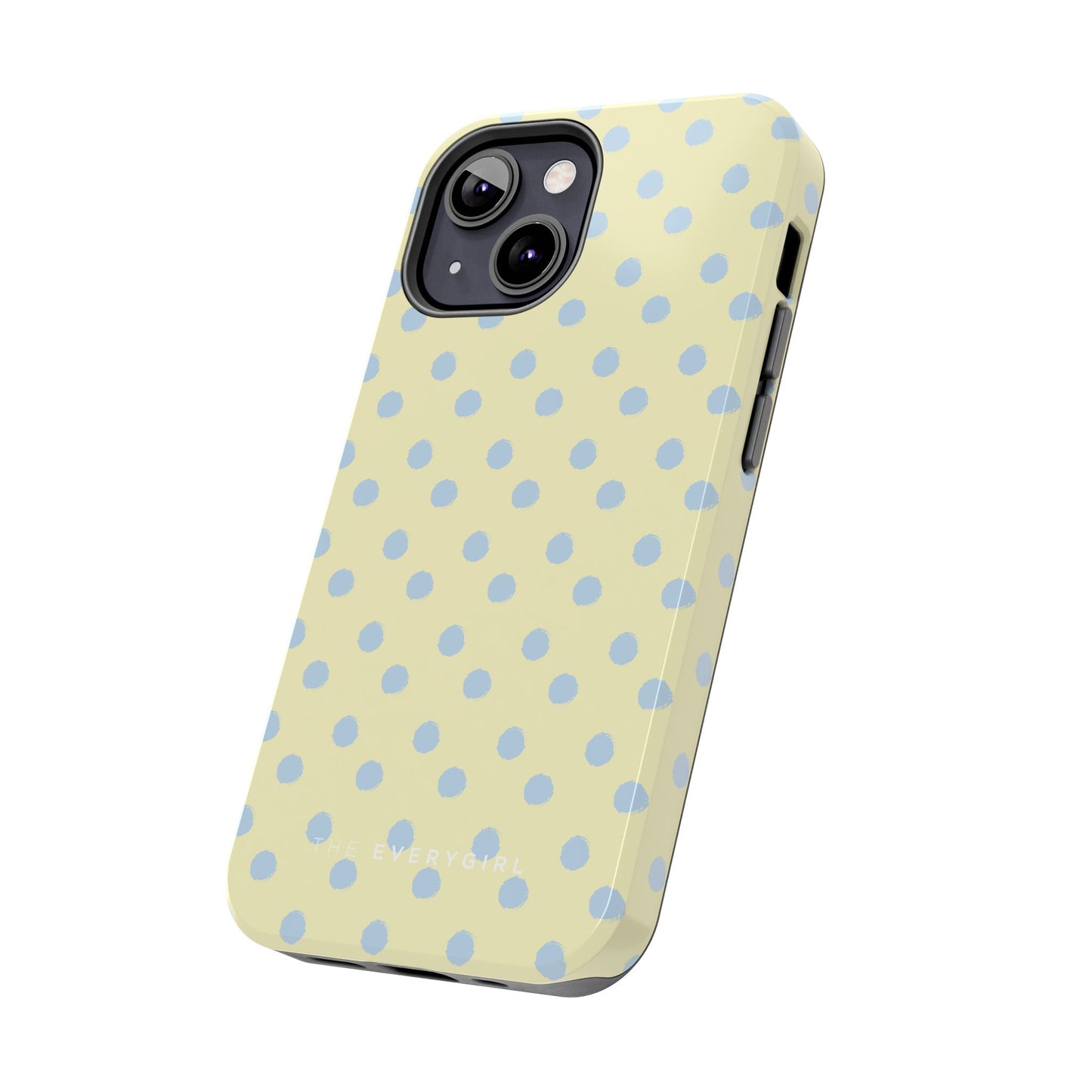 Third Coast – Yellow & Blue Polka Dots Phone Case