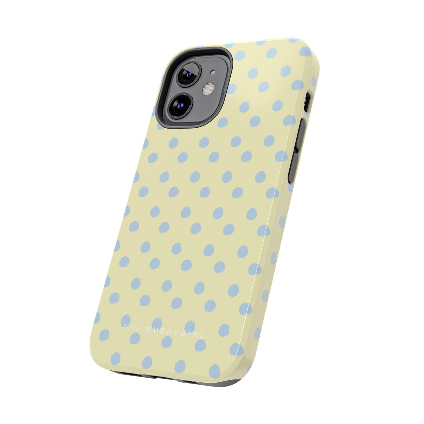 Third Coast – Yellow & Blue Polka Dots Phone Case