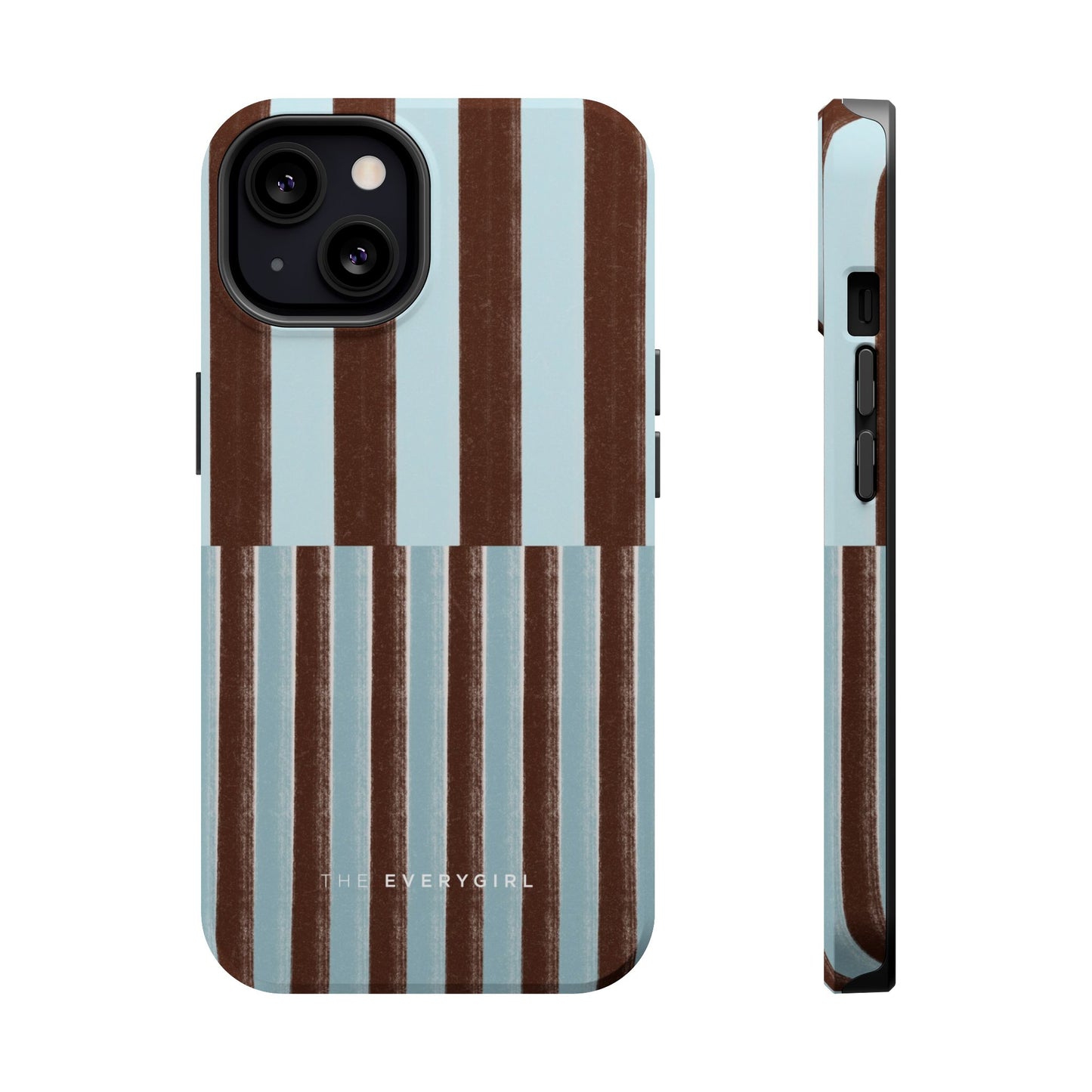 Blue & Brown Contrast Phone Case