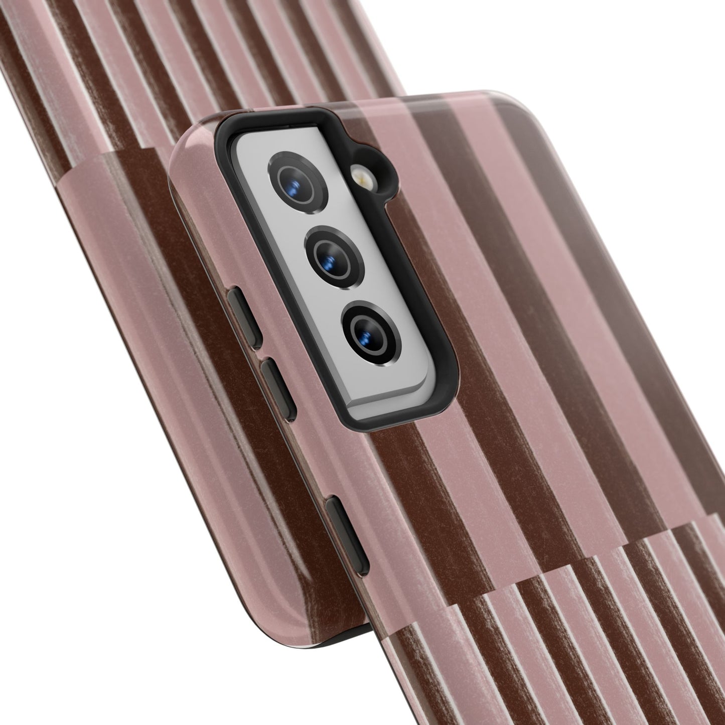 February Pink and Brown Phone Case