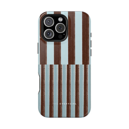 Blue & Brown Contrast Phone Case