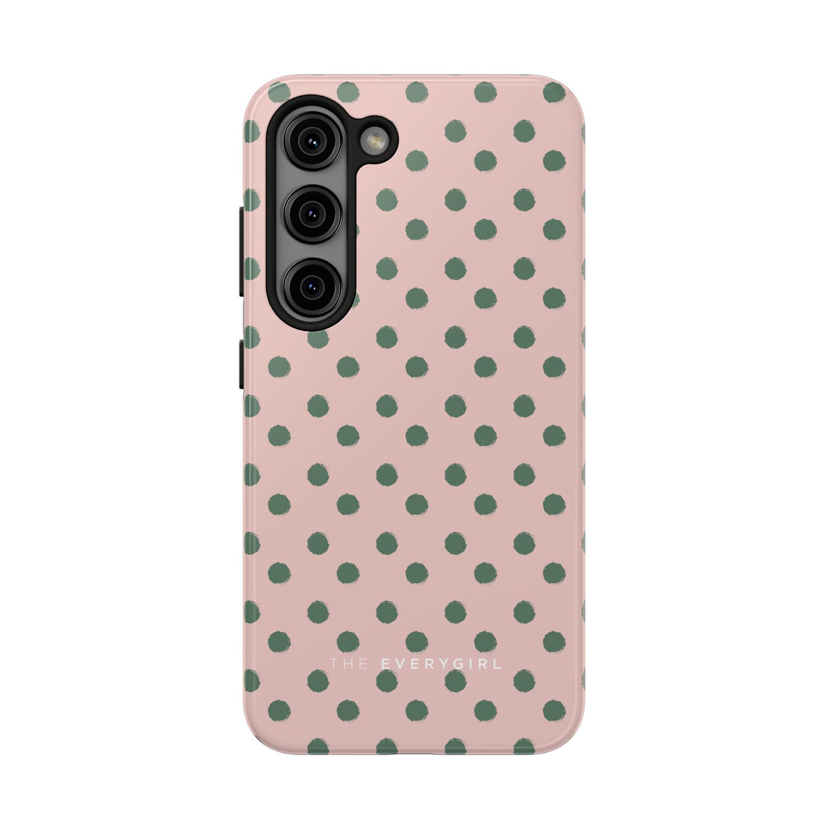Pink & Green Polka Dots Phone Case