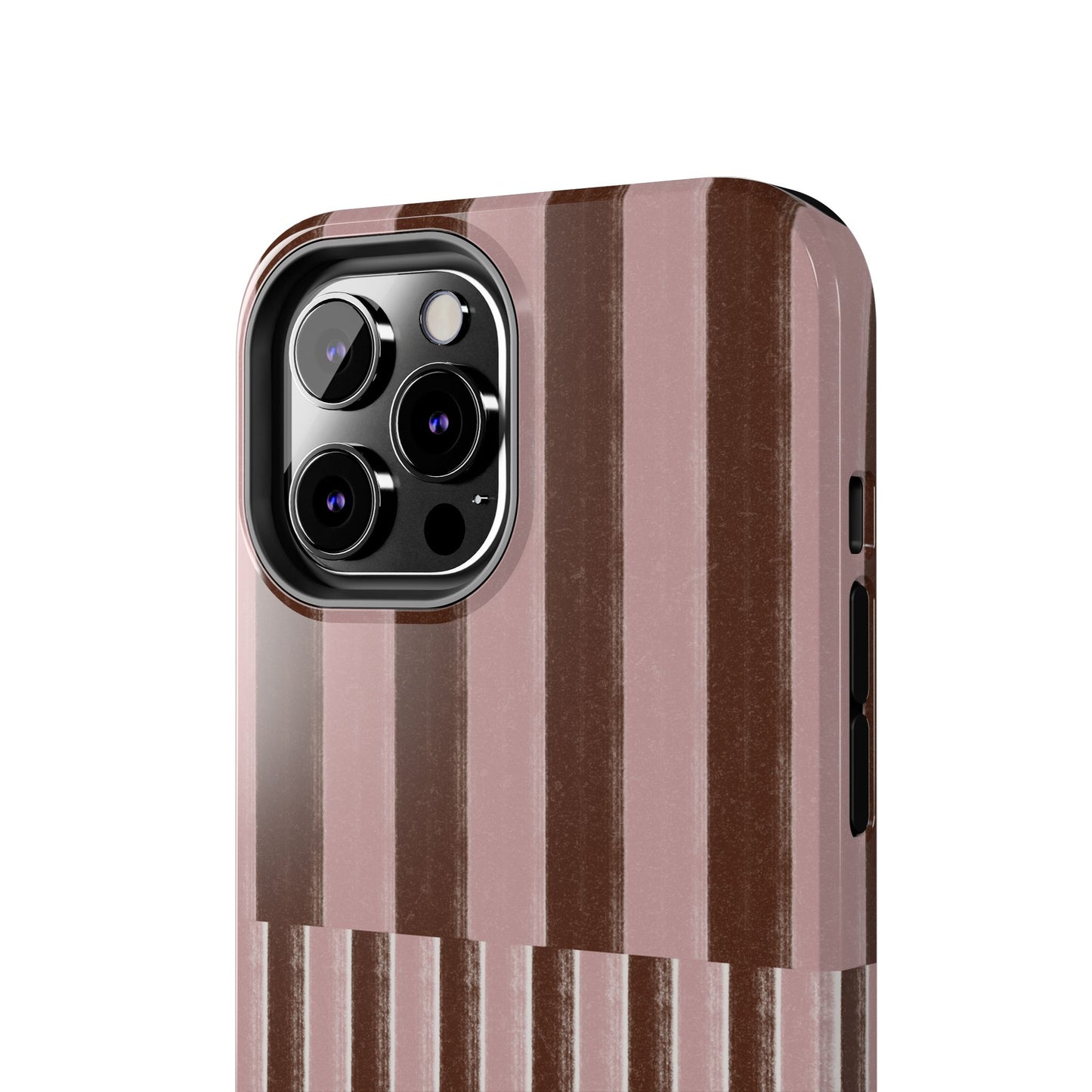 February Pink and Brown Phone Case