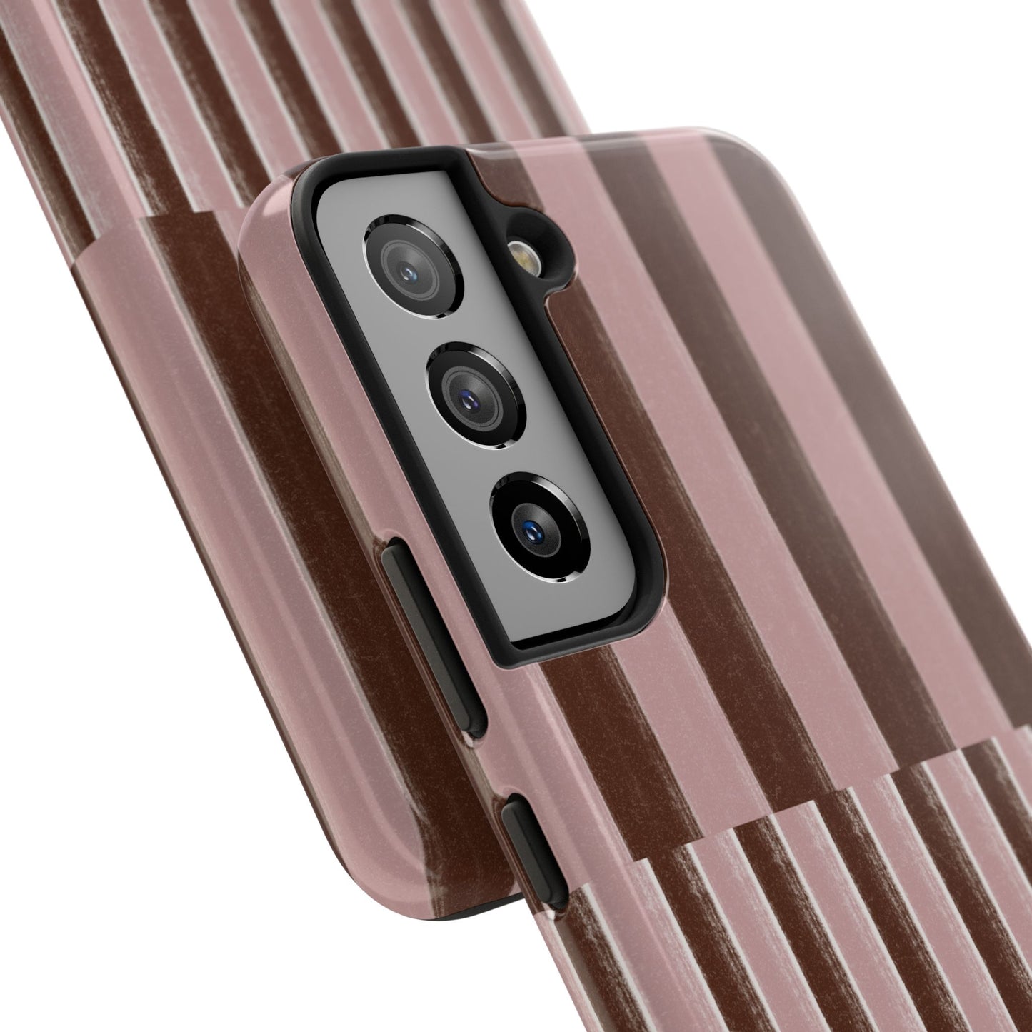 February Pink and Brown Phone Case