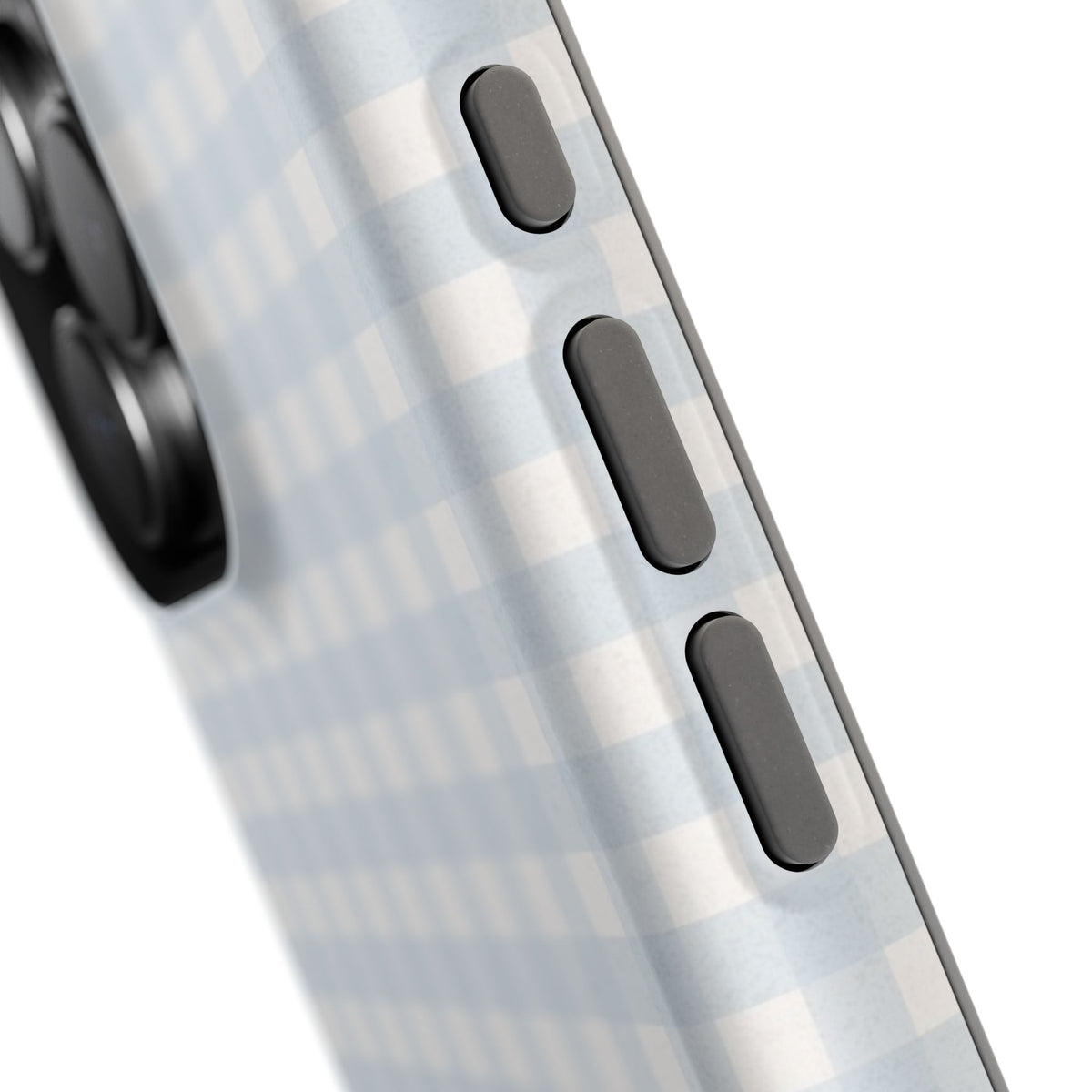 Nancy Meyers Inspired Blue Gingham Phone Case