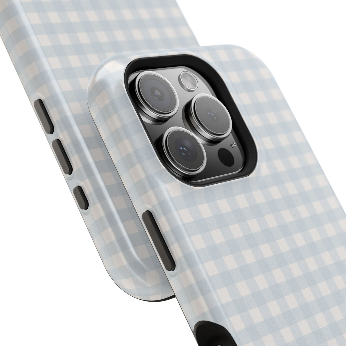 Nancy Meyers Inspired Blue Gingham Phone Case