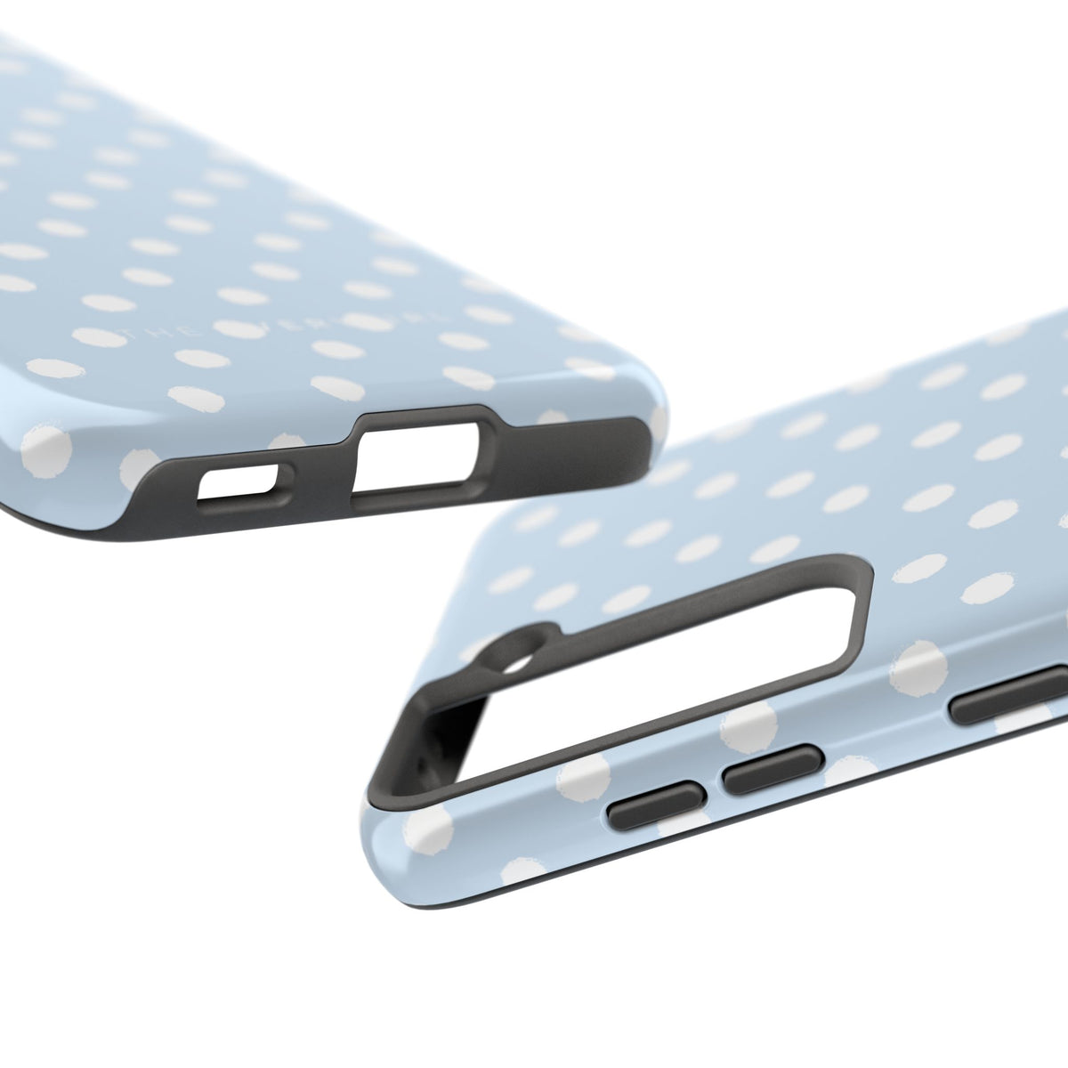 Blue & White Polka Dots Phone Case