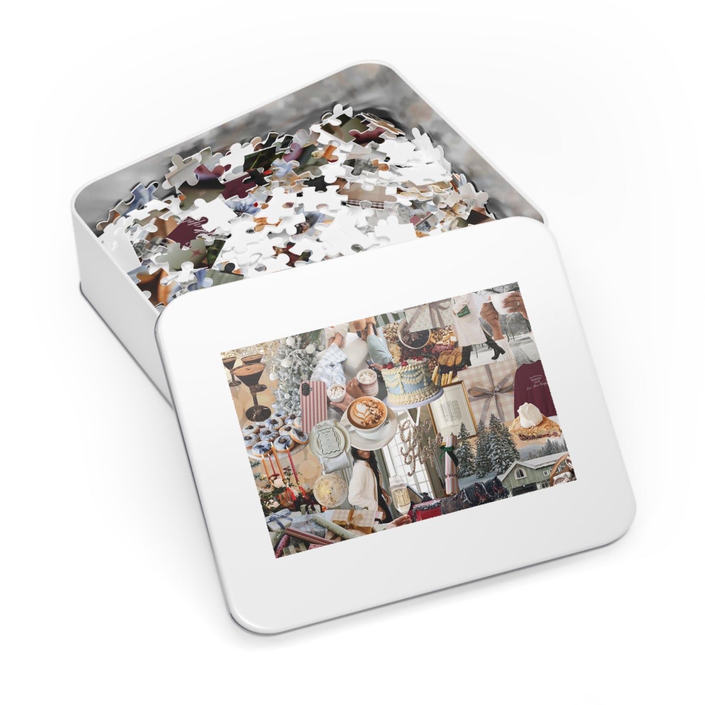 Everygirl Holiday Collage Puzzle