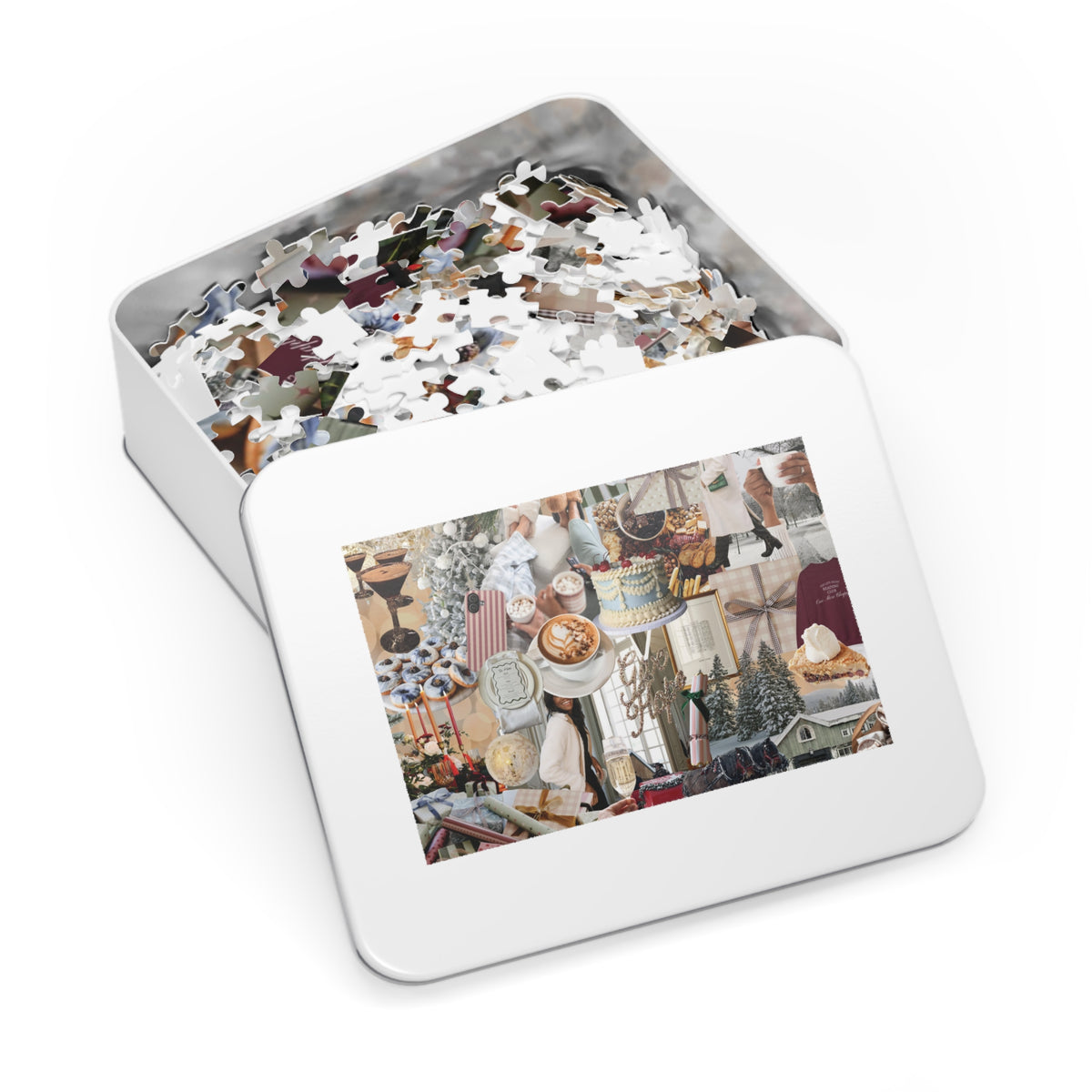 Everygirl Holiday Collage Puzzle