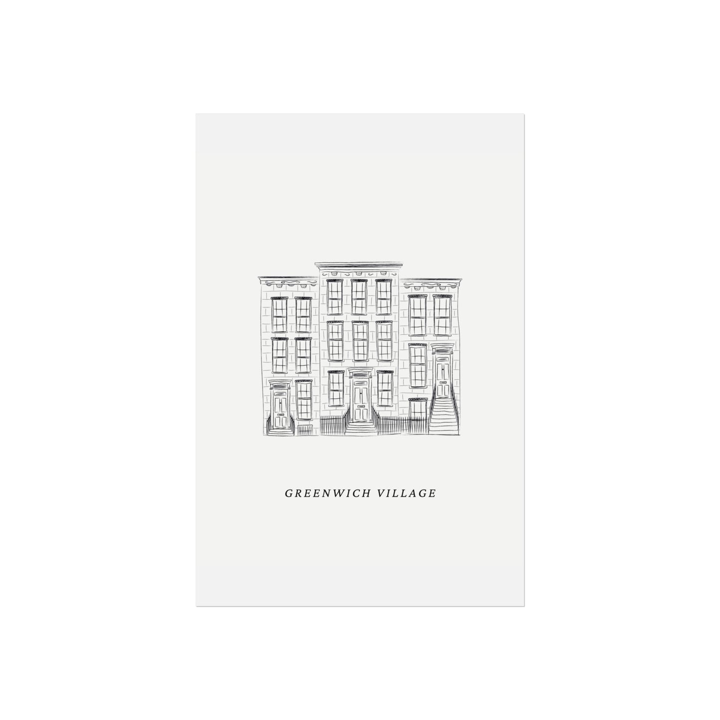 Greenwich Village NYC Print