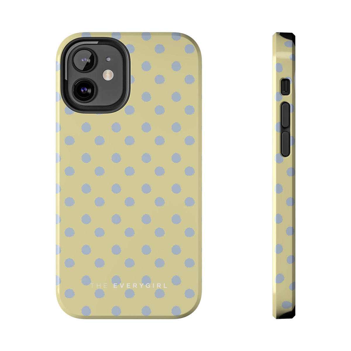 Yellow & Blue Polka Dots Phone Case