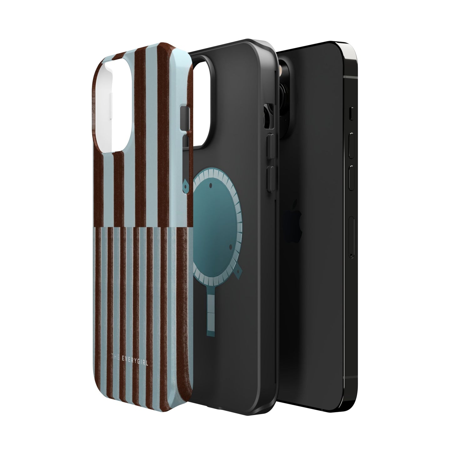 Blue & Brown Contrast Phone Case