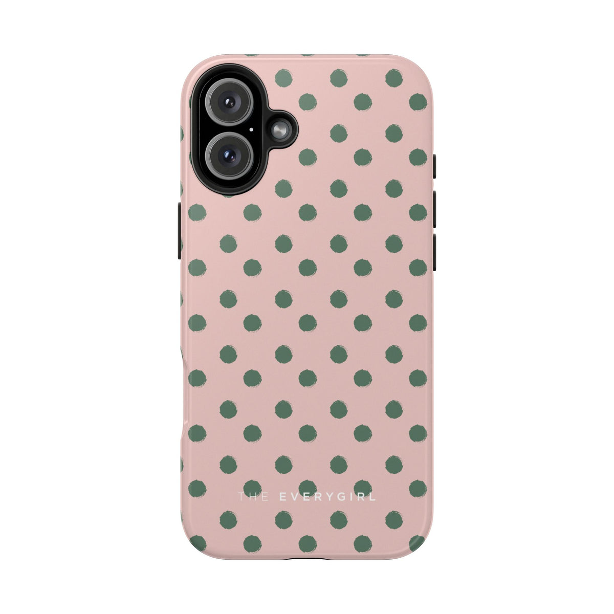Pink & Green Polka Dots Phone Case