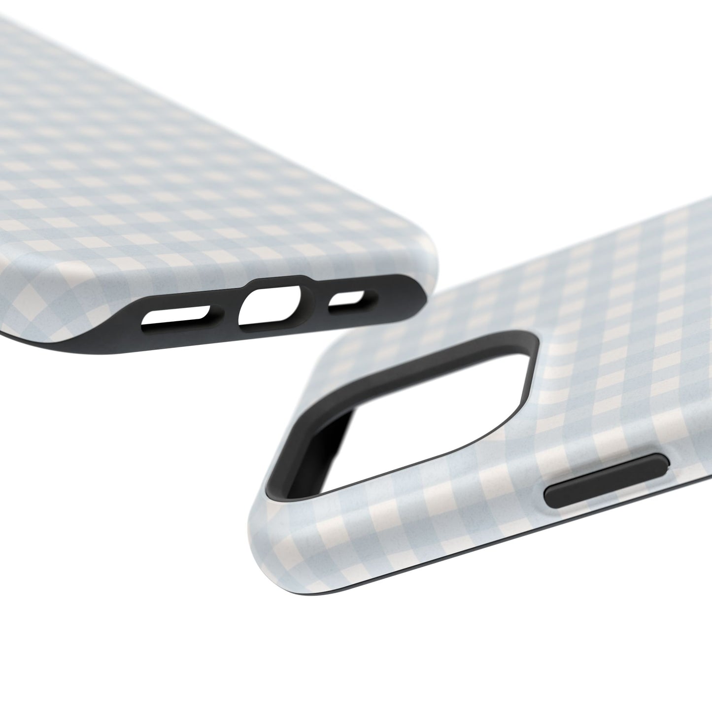 Nancy Meyers Inspired Blue Gingham Phone Case