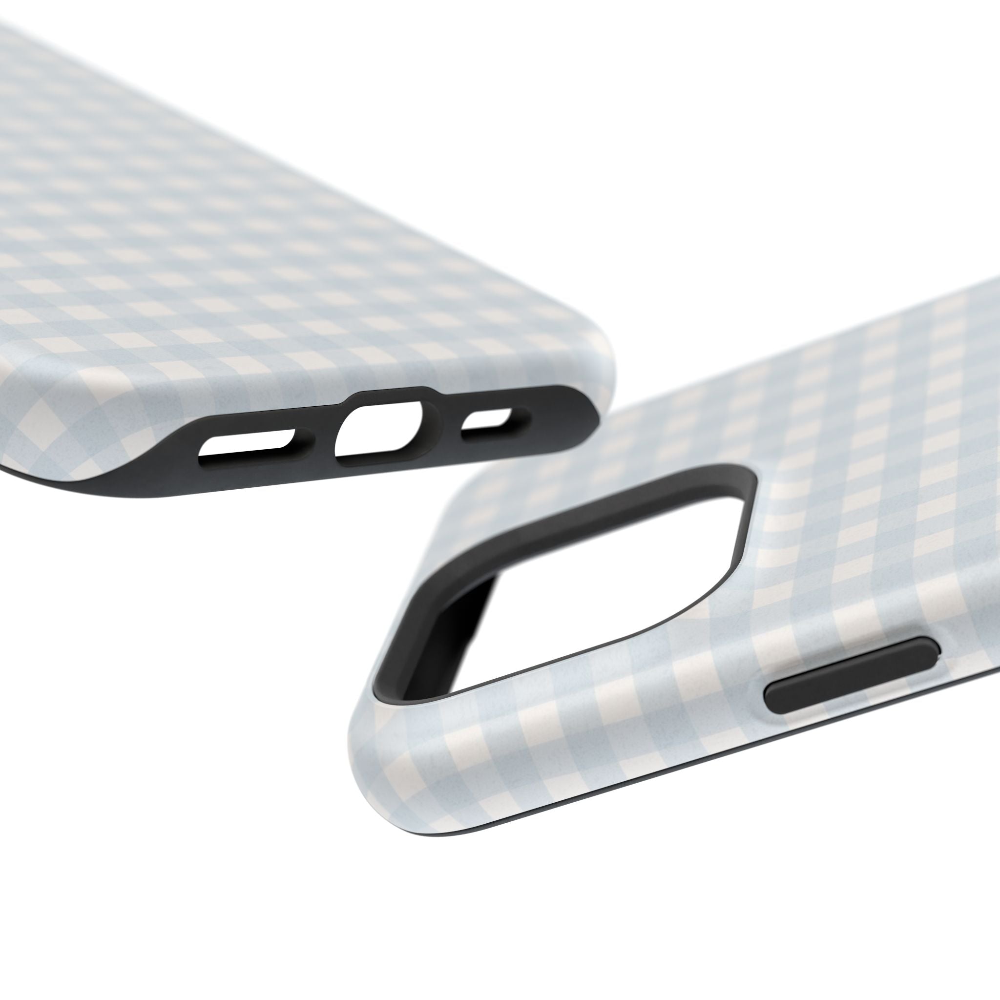 Nancy Meyers Inspired Blue Gingham Phone Case