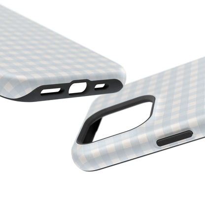 Nancy Meyers Inspired Blue Gingham Phone Case