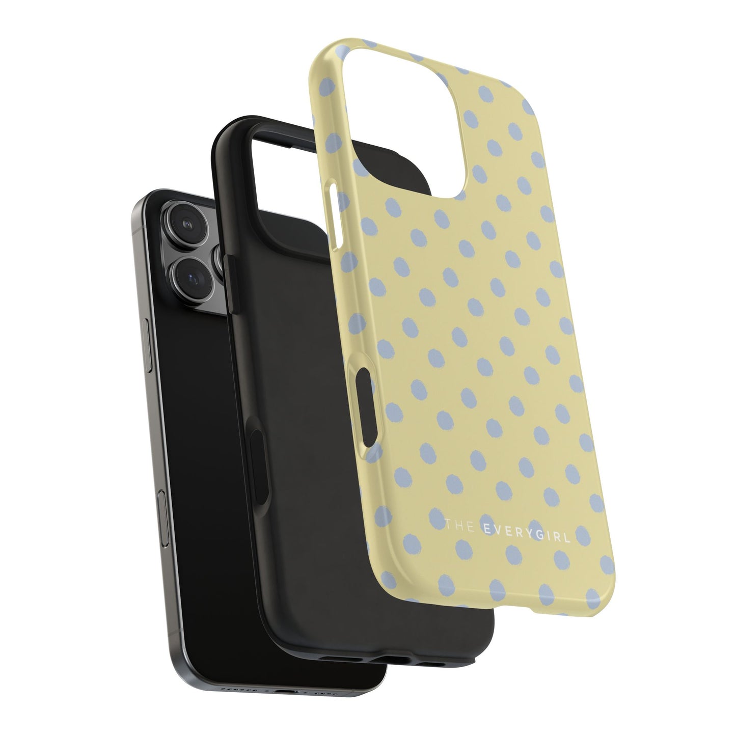 Yellow & Blue Polka Dots Phone Case