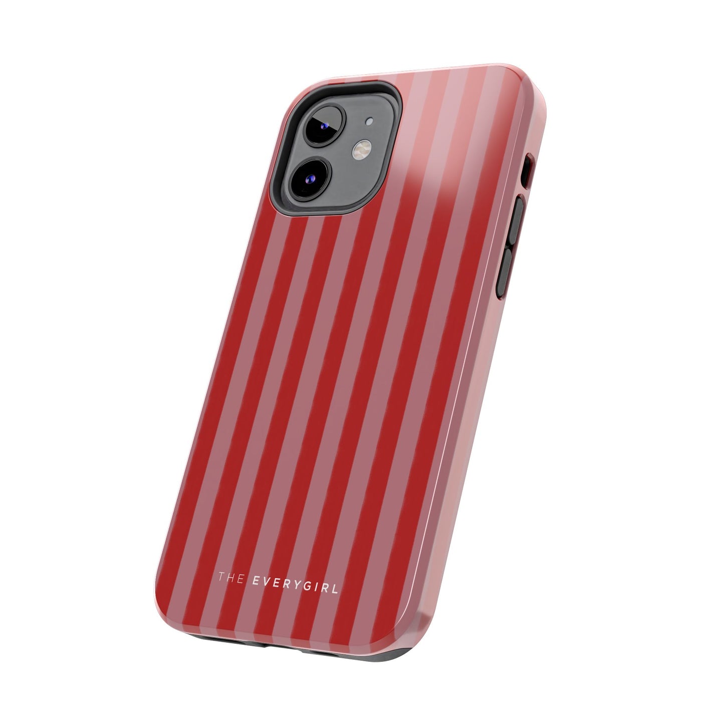 Red & Pink Stripes IPhone Case