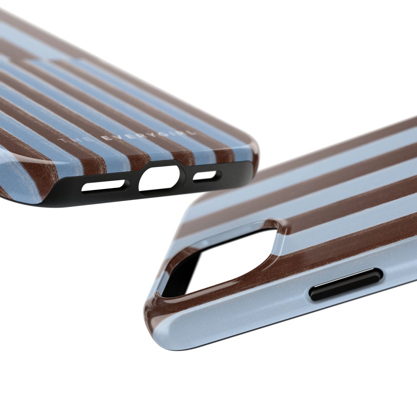 January Blue & Brown Phone Case