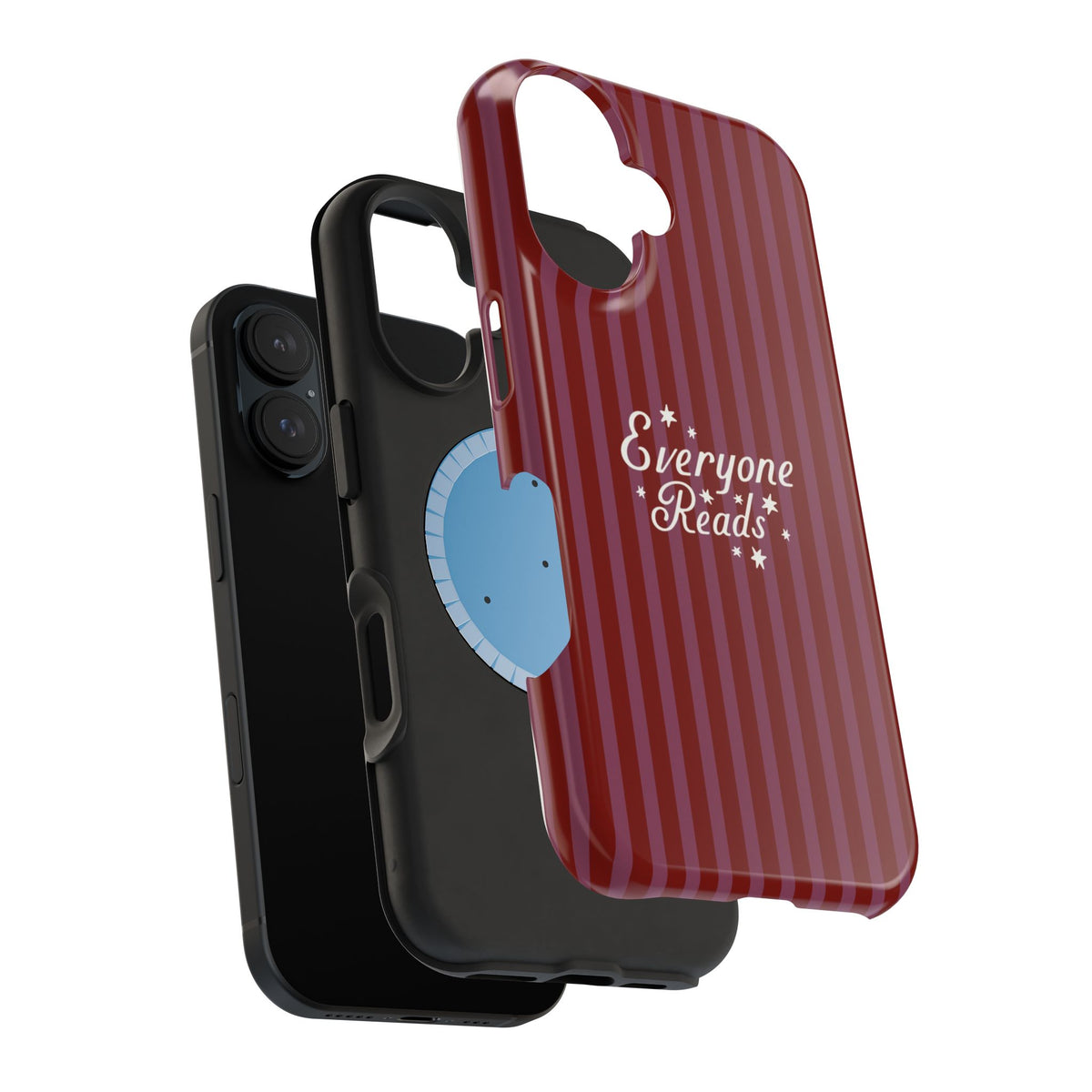 Everyone Reads Phone Case Maroon