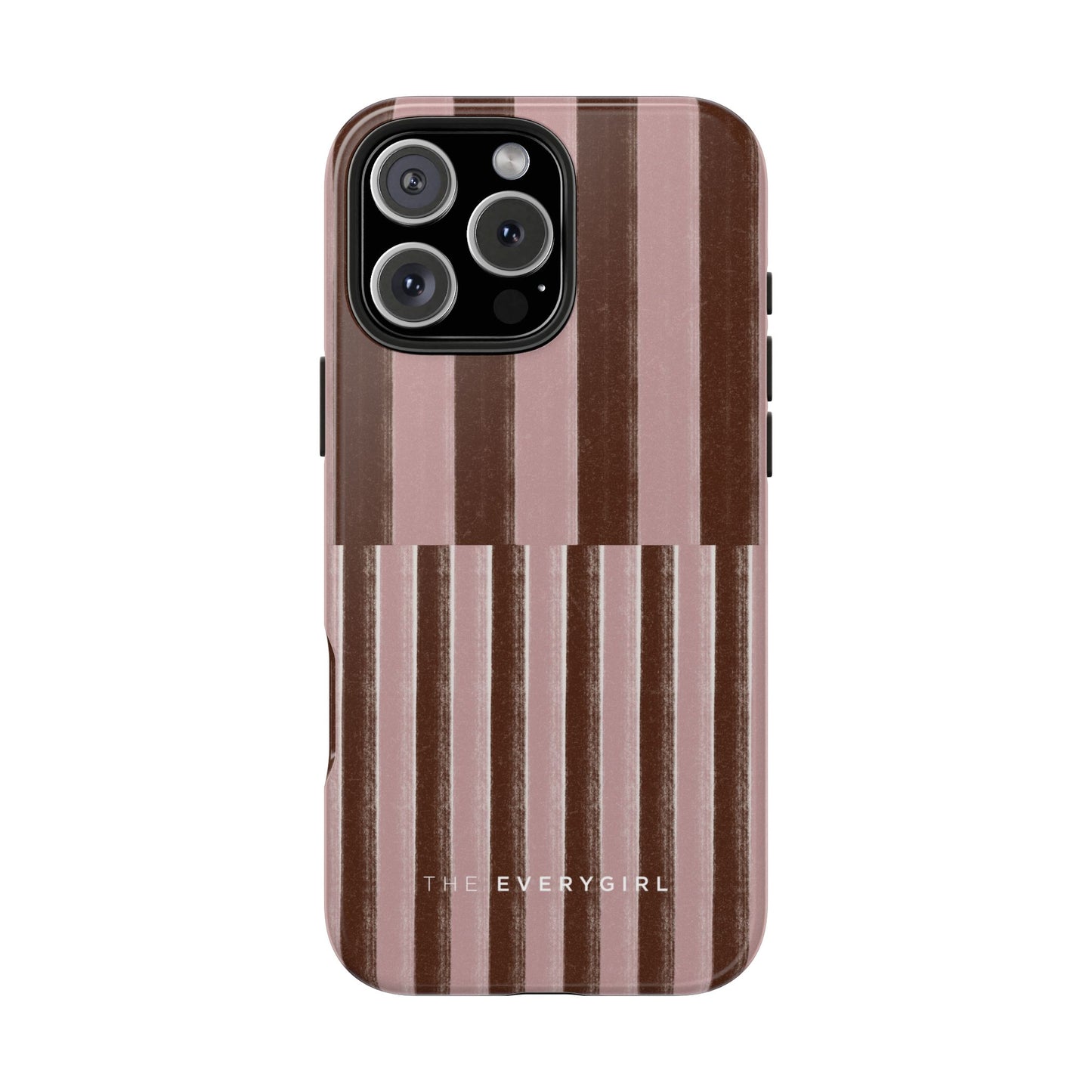 February Pink and Brown Phone Case