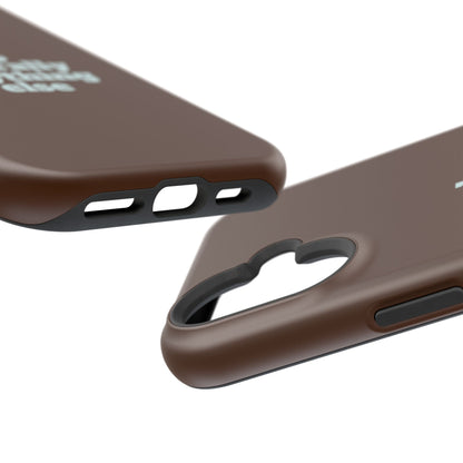 Do Literally Anything Else Brown & Blue Phone Case