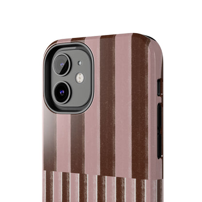 February Pink and Brown Phone Case