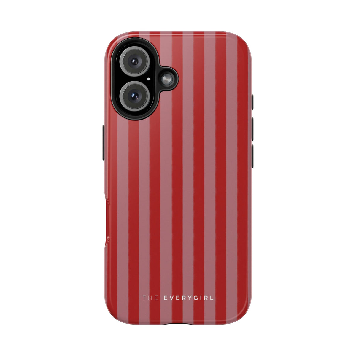 Red & Pink Stripes IPhone Case