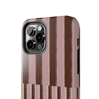 February Pink and Brown Phone Case