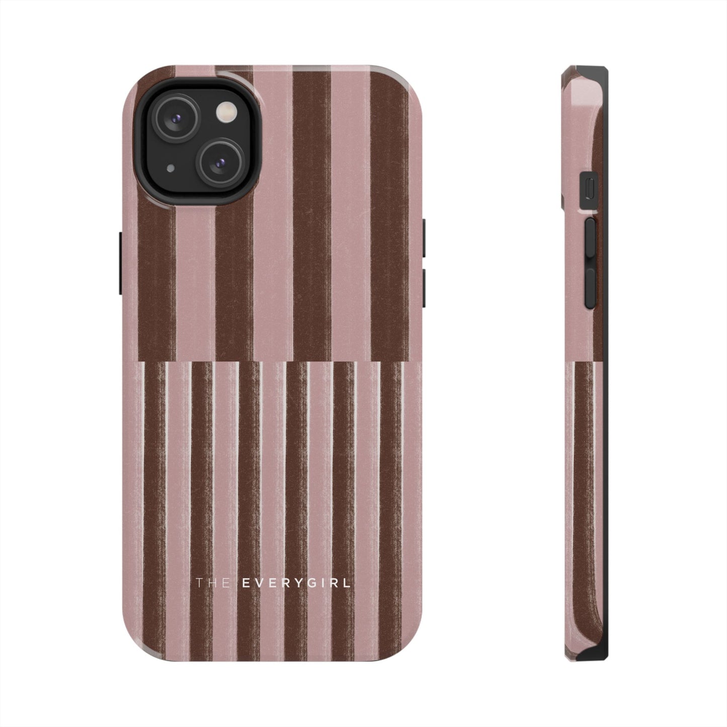 February Pink and Brown Phone Case