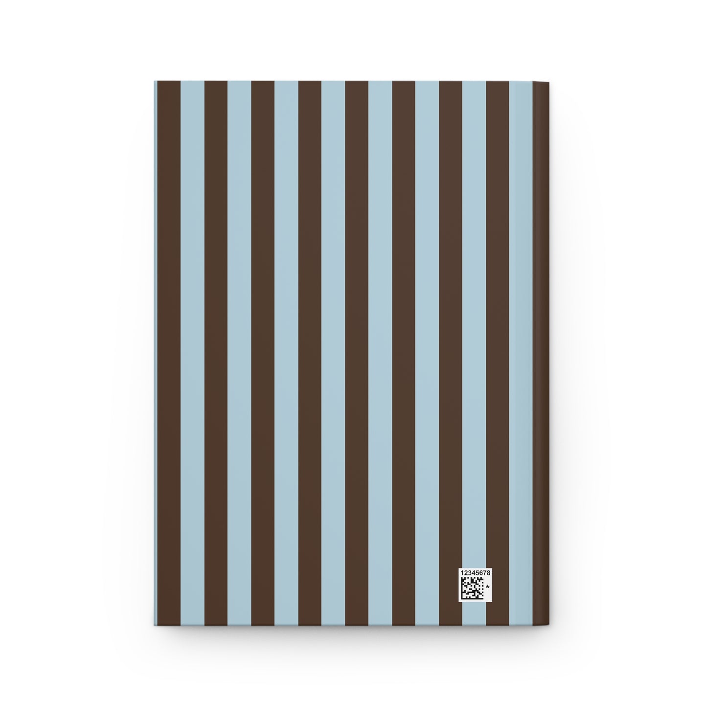 Blue & Brown Stripped Journal