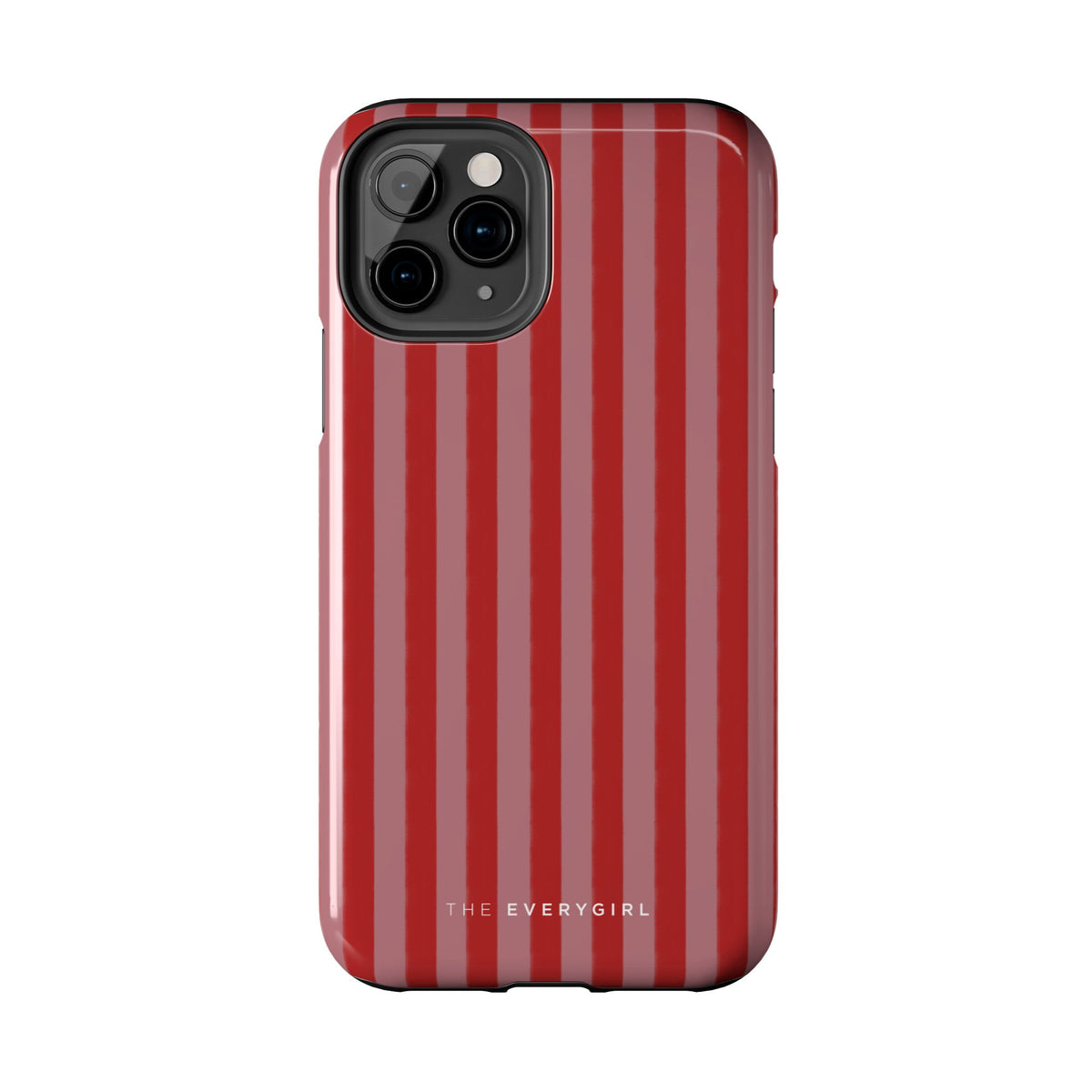 Red & Pink Stripes IPhone Case