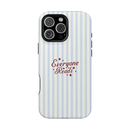 Everyone Reads Phone Case Pale Blue
