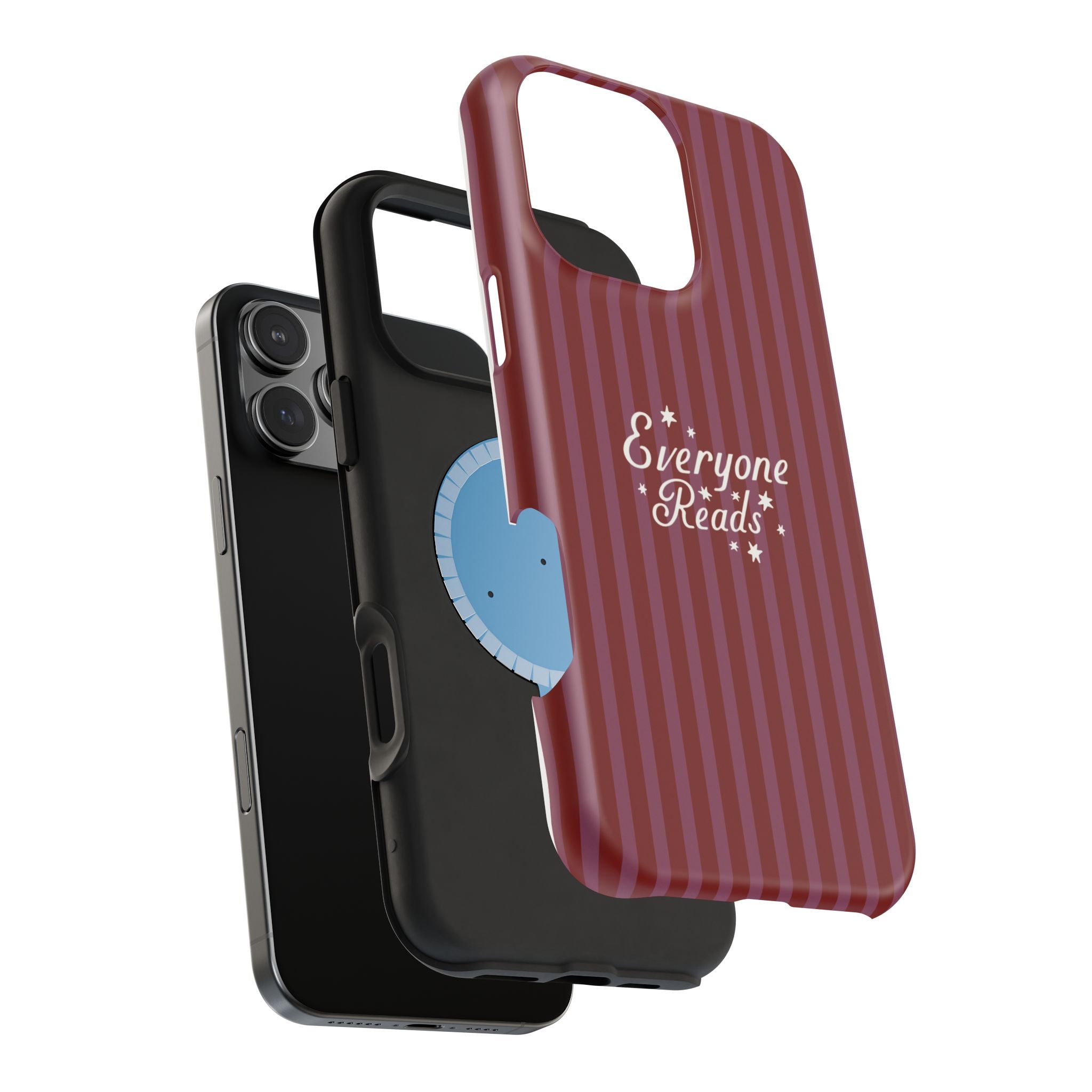 Everyone Reads Phone Case Maroon