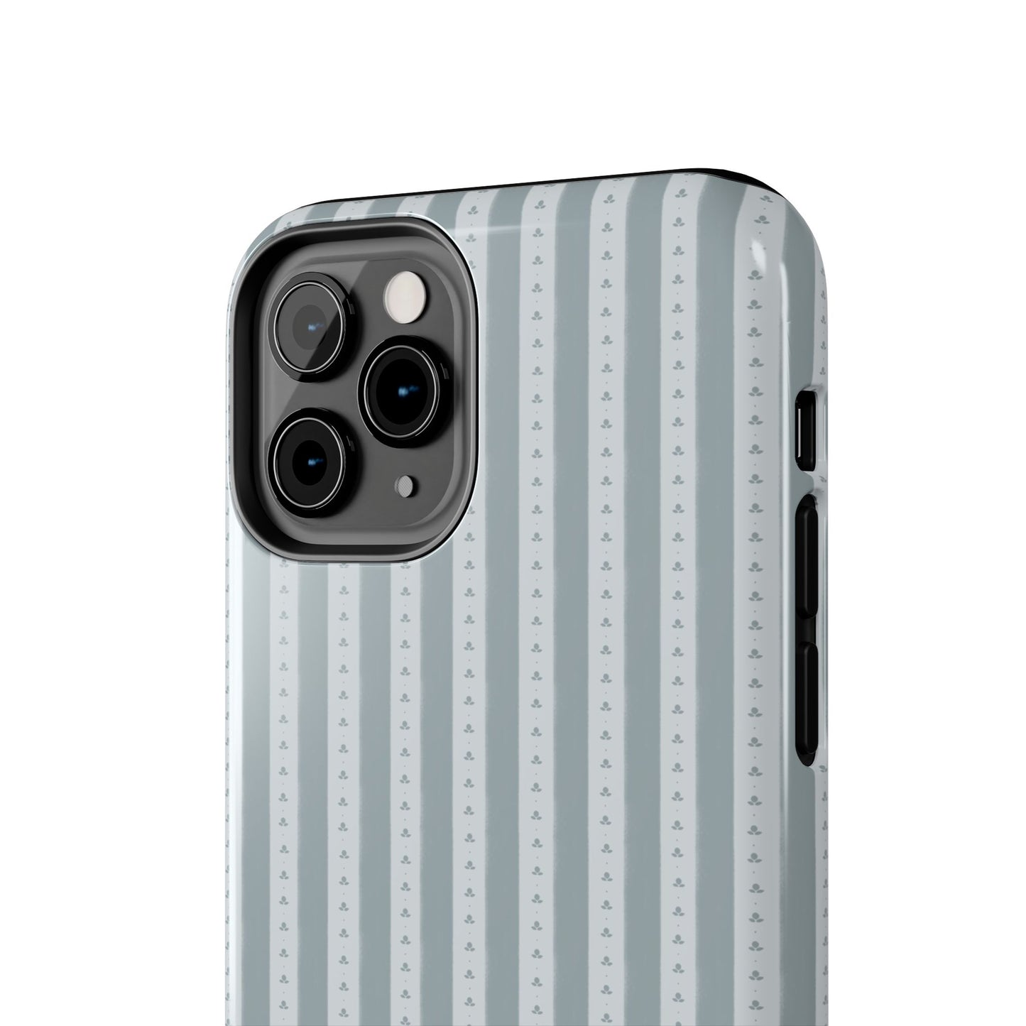 Muted Blue Stripe IPhone Case