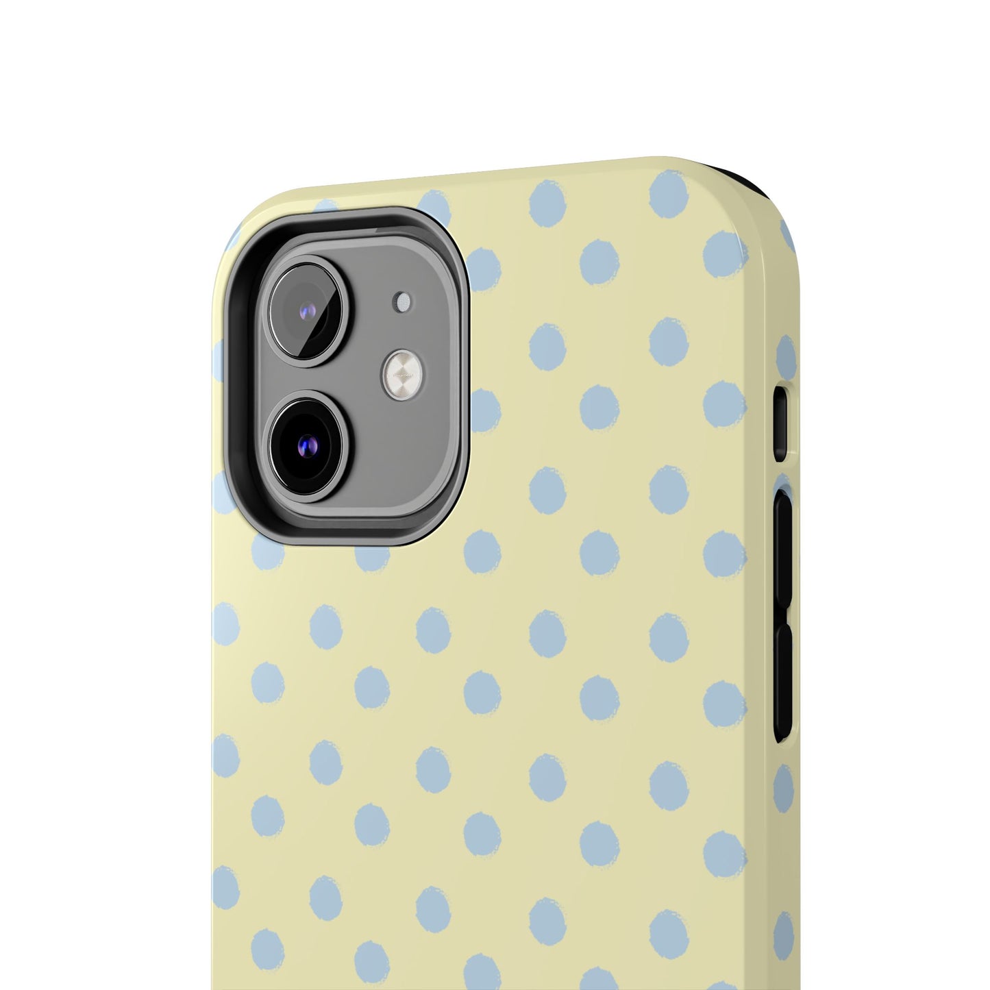 Third Coast – Yellow & Blue Polka Dots Phone Case