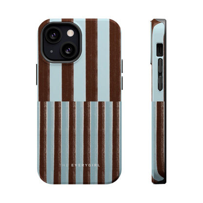 Blue & Brown Contrast Phone Case